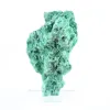 Malachite verte naturelle du Congo en agrégat fibreux, sur socle - 3