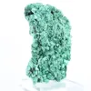 Malachite fibreuse du Congo, pierre de collection au lustre satiné - 1