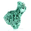 Pierre de malachite de RDC en fibres rayonnantes, socle acrylique - 3