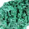 Pierre de malachite de RDC en fibres rayonnantes, socle acrylique - 5