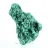 Pierre de malachite de RDC en fibres rayonnantes, socle acrylique