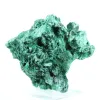 Malachite naturelle à texture fibreuse du Congo, pièce sur socle - 0