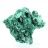 Malachite naturelle à texture fibreuse du Congo, pièce sur socle