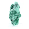 Malachite dense à fibres serrées du Congo, minéral sur acrylique - 2