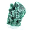 Malachite dense à fibres serrées du Congo, minéral sur acrylique - 3