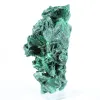 Malachite fibreuse de République démocratique du Congo sur socle - 1