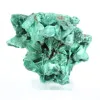 Bloc trapu de malachite fibreuse du Congo, décoration minérale - 2