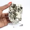 Pyrite octaédrique du Pérou – Cristallisation sur socle acrylique - 9