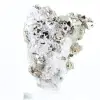 Cristaux de pyrite octaédrique naturelle du Pérou sur socle - 2