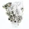 Cristaux de pyrite octaédrique naturelle du Pérou sur socle - 5