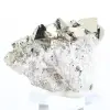 Spécimen de pyrite du Pérou à cristaux octaédriques dorés - 5
