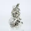 Pyrite du Pérou en octaèdres – Minéral de collection sur socle - 1
