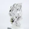 Cristallisation de pyrite octaédrique péruvienne sur socle - 4