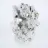 Cristallisation de pyrite octaédrique péruvienne sur socle