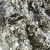 Pyrite octaédrique naturelle – Groupe de cristaux du Pérou - 8