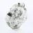 Pyrite octaédrique naturelle – Groupe de cristaux du Pérou