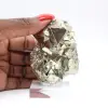 Pyrite octaédrique du Pérou, pierre brute de collection - 7