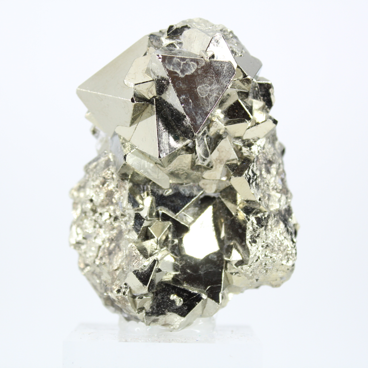 Pyrite octaédrique du Pérou, pierre brute de collection