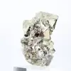 Octaèdres de pyrite du Pérou – Spécimen naturel sur socle - 6