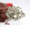 Pyrite dorée du Pérou à cristaux triangulaires – Collection - 7