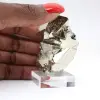 Minéral de pyrite octaédrique du Pérou pour collection - 7