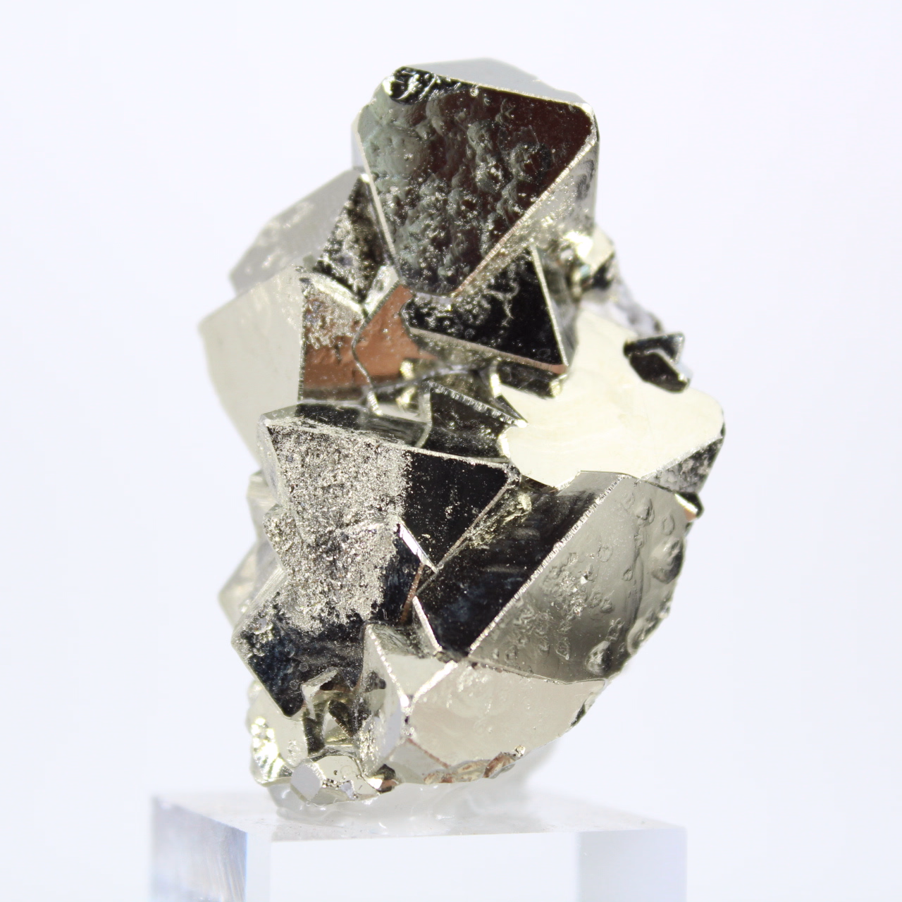 Minéral de pyrite octaédrique du Pérou pour collection