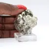 Pyrite octaédrique authentique du Pérou – Pièce de vitrine - 6
