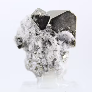 Cristaux octaédriques de pyrite, sulfure de fer du Pérou