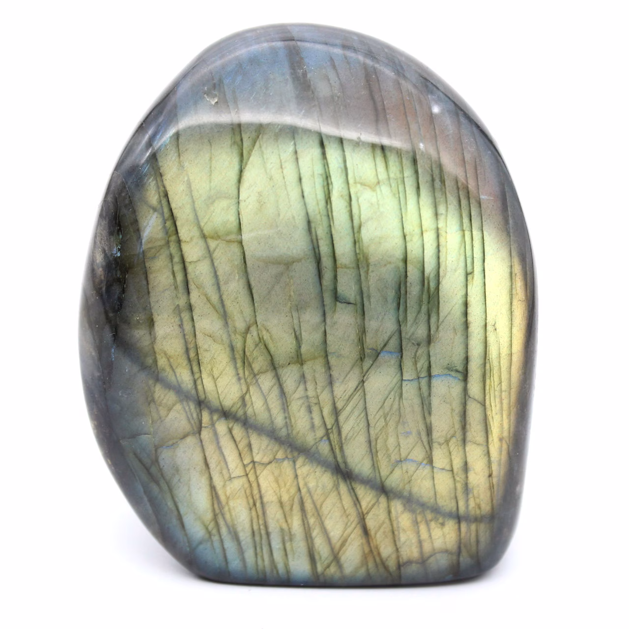 Pierre Ornementale Labradorite de Madagascar pour Vitrine