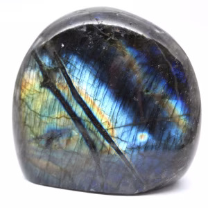 Forme Libre d'Ornement en Labradorite de Madagascar
