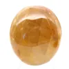 Galet de quartz jaune de Madagascar en pierre naturelle - 1