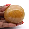 Galet jaune en quartz malgache pour décoration minérale - 2