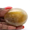Pierre naturelle : galet de quartz jaune de Madagascar - 2