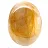 Pierre naturelle : galet de quartz jaune de Madagascar