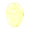 Galet de quartz jaune malgache, pierre polie de collection - 1