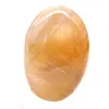 Galet de quartz jaune de Madagascar aux formes arrondies - 0