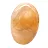 Galet de quartz jaune de Madagascar aux formes arrondies