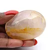 Galet de quartz jaune de Madagascar à finition polie - 2