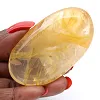 Galet de quartz jaune malgache pour collection de pierres - 2
