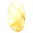 Galet de quartz jaune malgache pour collection de pierres