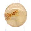 Galet de quartz jaune de Madagascar, pierre naturelle polie - 1