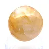 Galet de quartz jaune de Madagascar pour vitrine minéralogique - 0