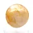 Galet de quartz jaune de Madagascar pour vitrine minéralogique