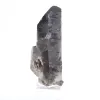 Pointe de quartz morion naturel du Brésil sur support acrylique - 5