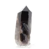 Fin cristal de quartz morion brésilien sur socle, à collectionner - 6