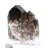 Quartz morion du Brésil, cristal noir naturel monté sur socle