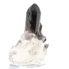 Cristal de quartz noir morion, origine Brésil, livré avec socle - 2