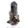Pointe de quartz morion du Brésil à poser, montée sur socle - 2