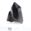 Petit cristal de quartz morion naturel du Brésil sur socle acrylique - 6