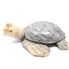 Tortue en pierre de stéatite sculptée de Bolivie - 3